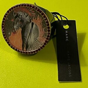 MARC BY MARC JACOBS Holographic Rue Zebra Statement Ring